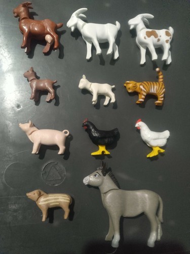 Animaux playmobil pour noël - animaux,